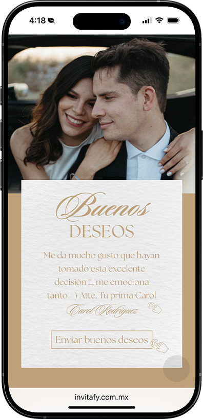 Invitación Premium Elegance - Ejemplo 5